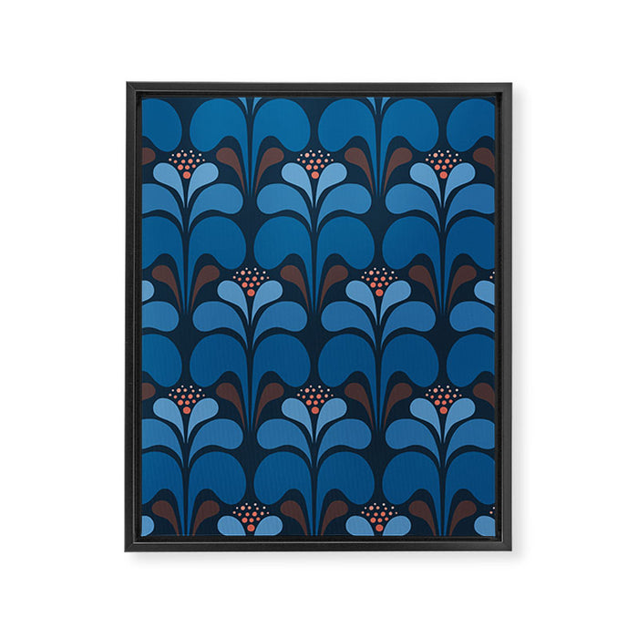 Minimalist arable crops Framed Canvas Print Gallery Image 1