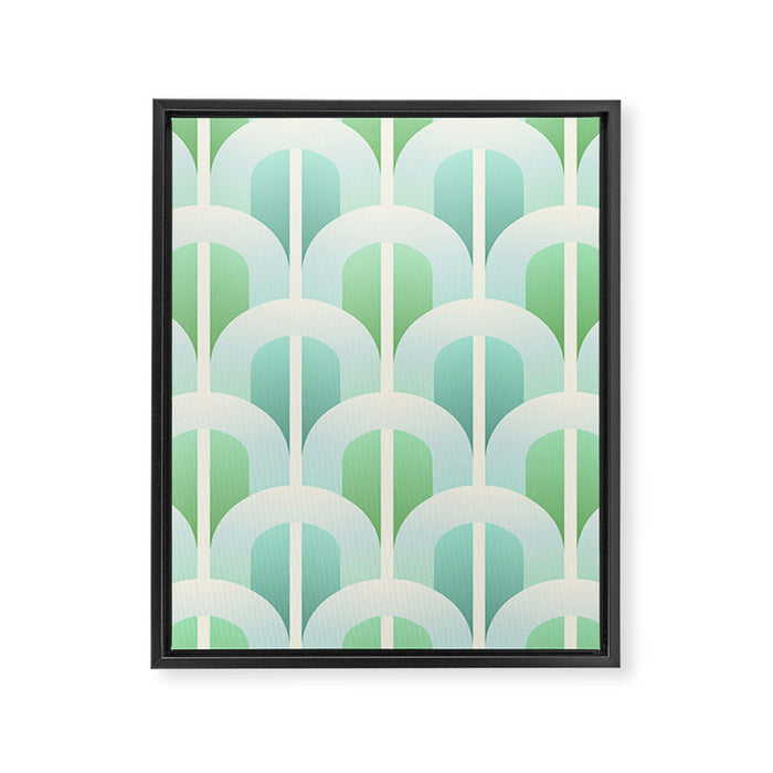 Mint gate Framed Canvas Print Gallery Image 1