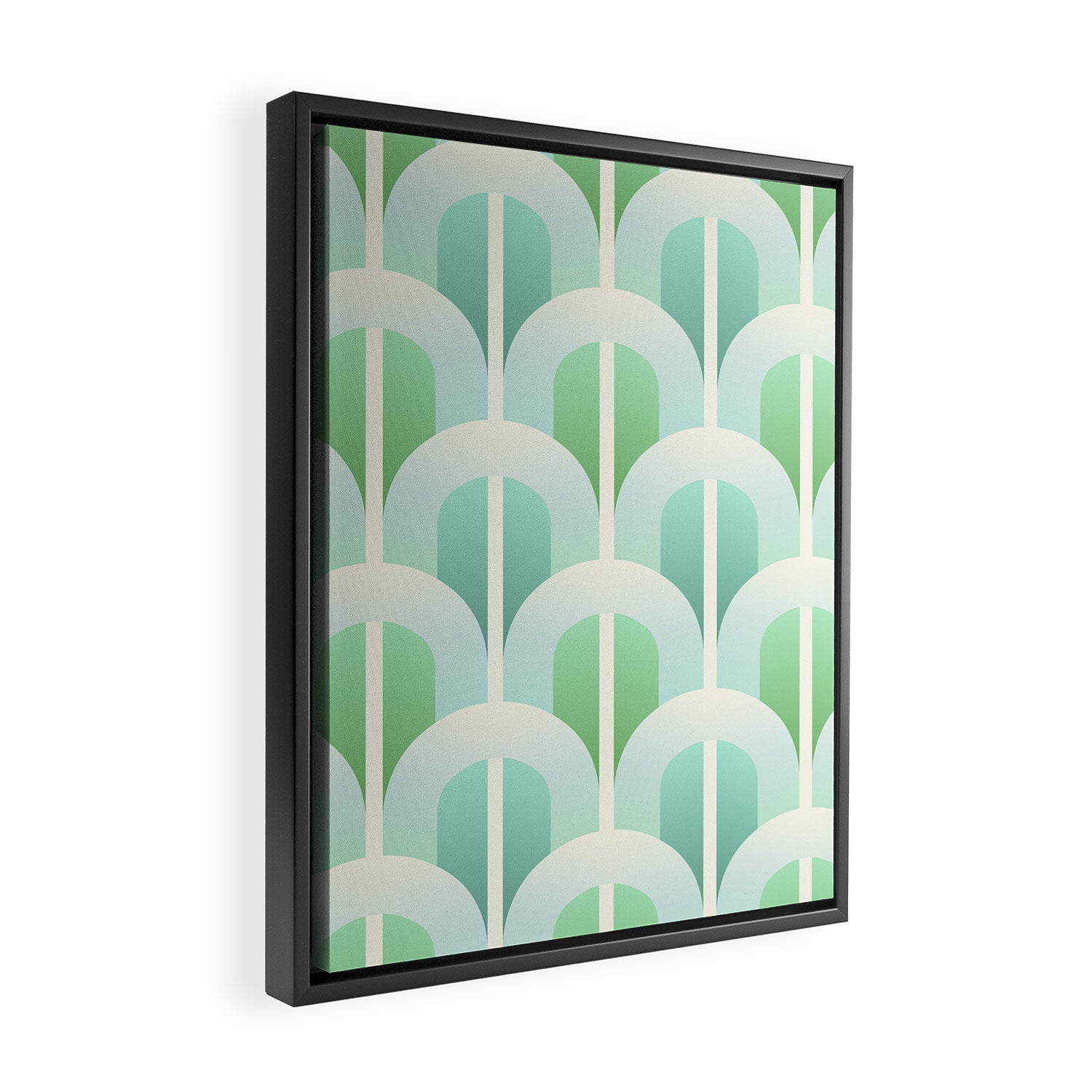 Mint gate Framed Canvas Print Gallery Image 2