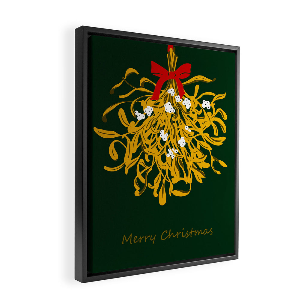 Mistletoe for Christmas Framed Canvas Print Gallery Image 2