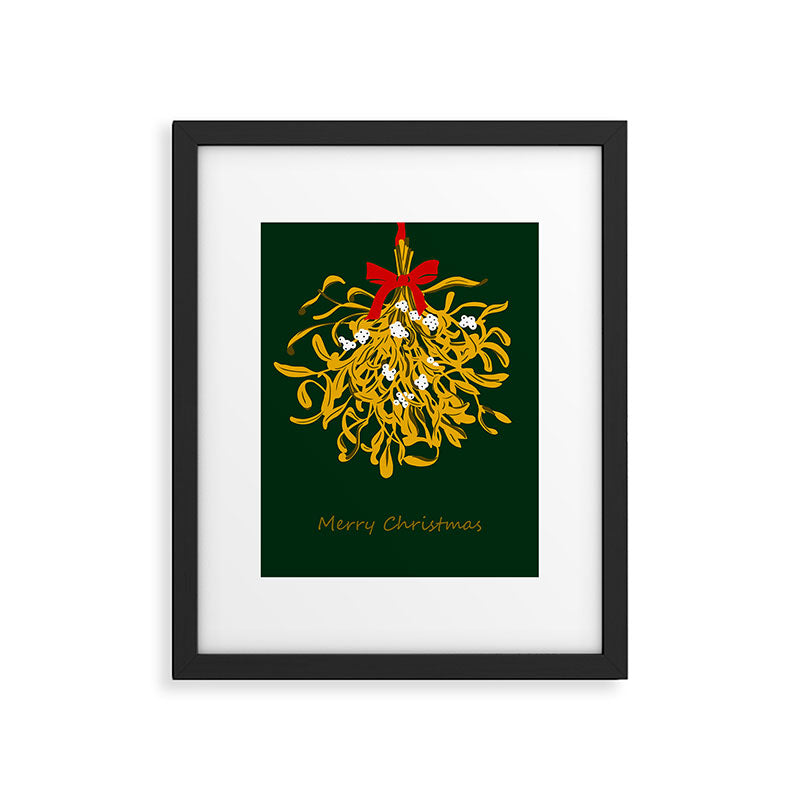 Mistletoe for Christmas Framed Art Print Gallery Image 5