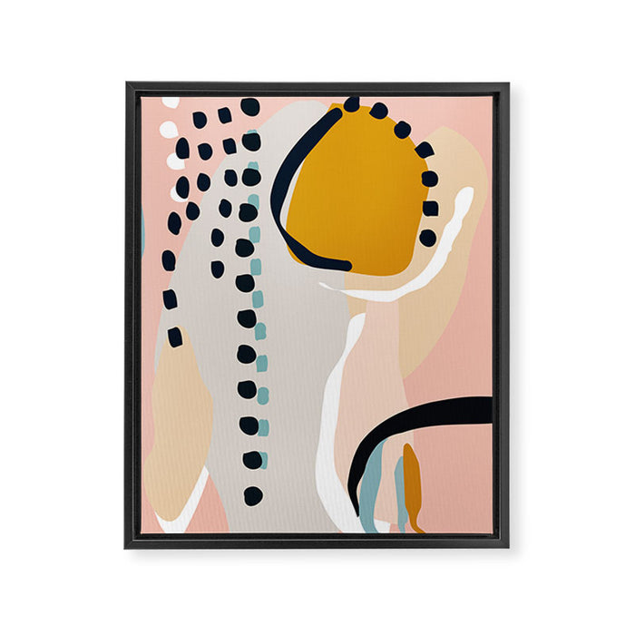 modern abstract Framed Canvas Print Gallery Image 1