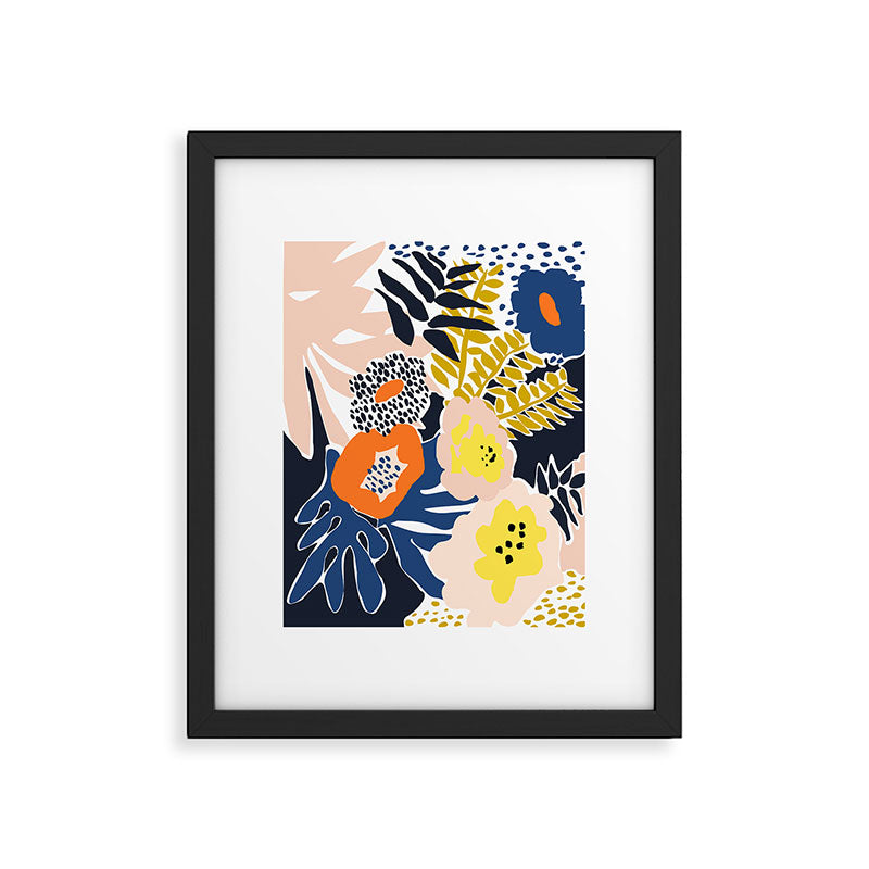 More design for a happy life - high Framed Art Print Gallery Image 5