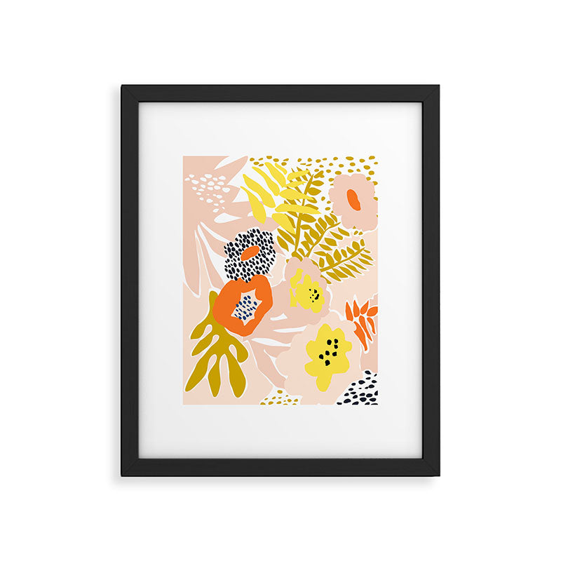 More design for a happy life 2 Framed Art Print Gallery Image 5