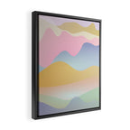 Morning glow Ombre landscape  Framed Canvas Print Gallery Image 2