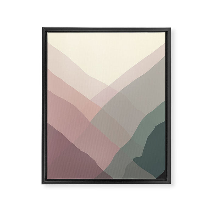 Mountain mood Framed Canvas Print Gallery Image 1