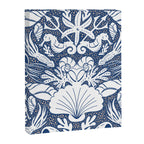 Neptune's joy blue damask reworked Canvas Print Gallery Image 8