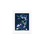 outside in my garden by night Art Print Gallery Image 1