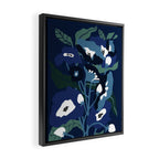 outside in my garden by night Framed Canvas Print Gallery Image 2