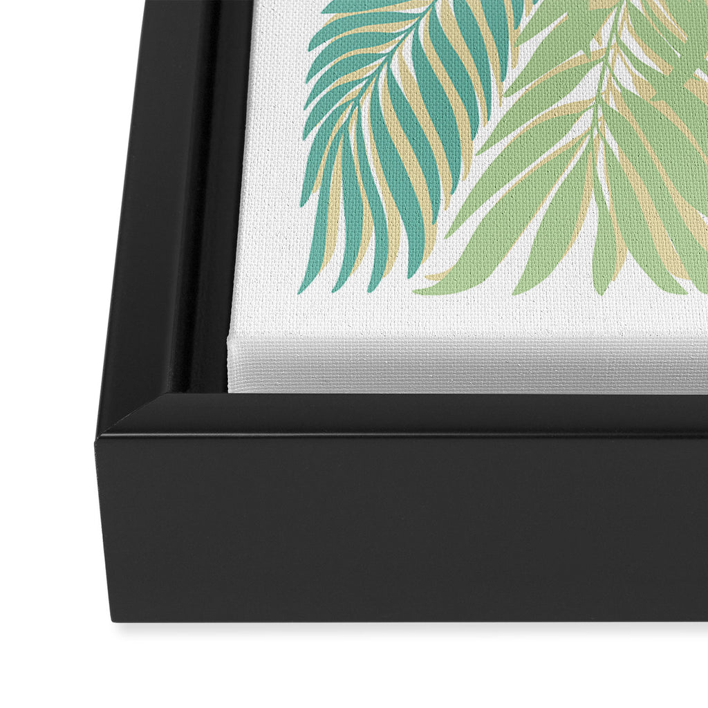 Palm tree leaf Bouquet  Framed Canvas Print Gallery Image 3