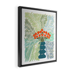 Palm tree leaf Bouquet  Framed Canvas Print Gallery Image 2