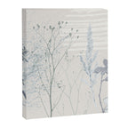 Plant based calming atmosphere soft blue Canvas Print Gallery Image 6