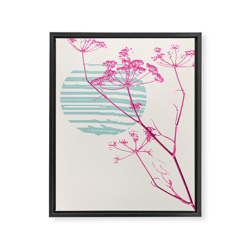 Plant based happyness Fennel still life Framed Canvas Print Gallery Image 6