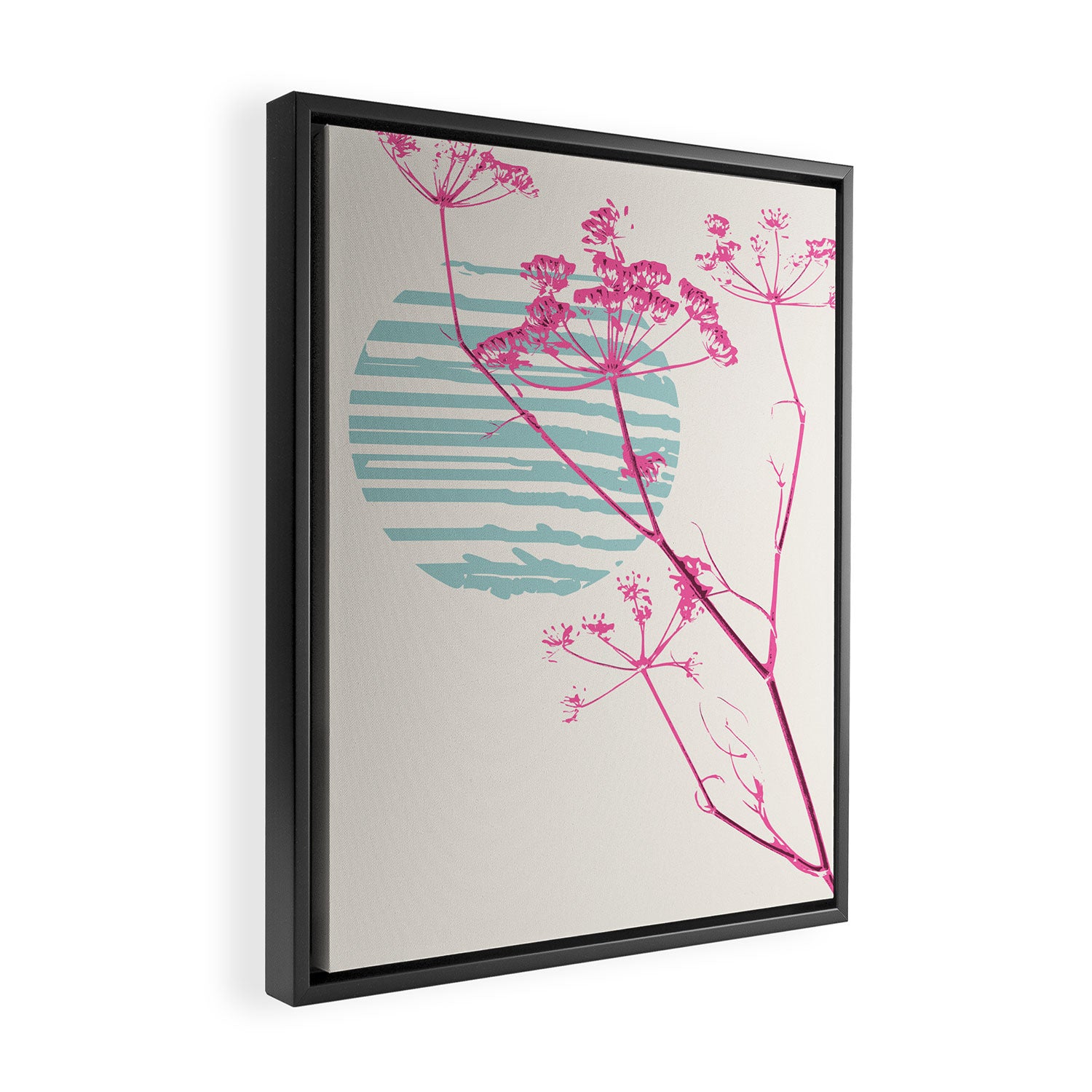 Plant based happyness Fennel still life Framed Canvas Print Gallery Image 2