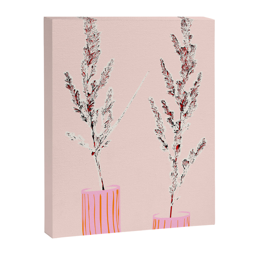Plant based happyness Grasses 1 still life Canvas Print Gallery Image 6