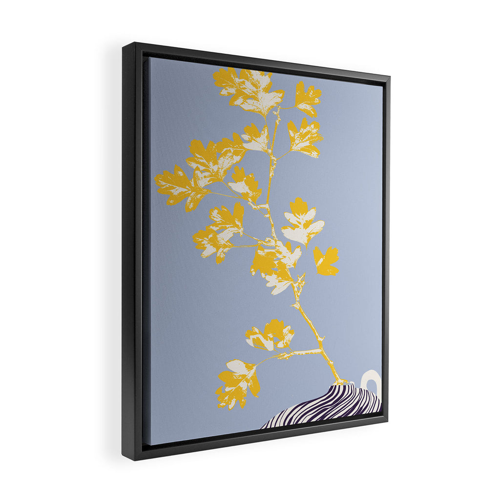 Plant based happyness Hawthorn still life Framed Canvas Print Gallery Image 2