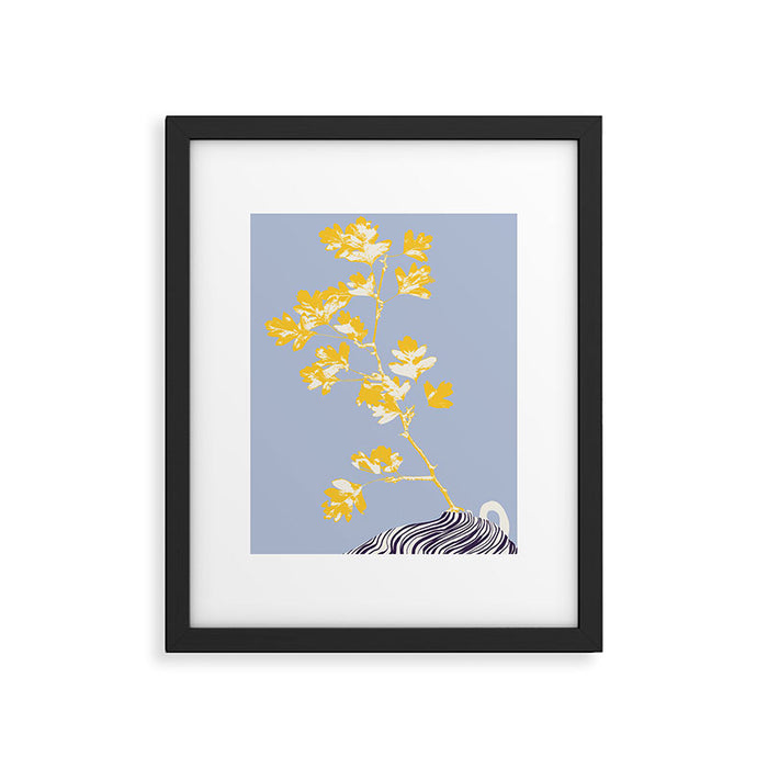 Plant based happyness Hawthorn still life Framed Art Print Gallery Image 1