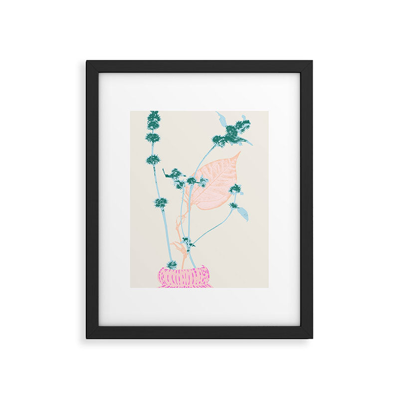 Plant based happyness Herb 1 still life Framed Art Print Gallery Image 5