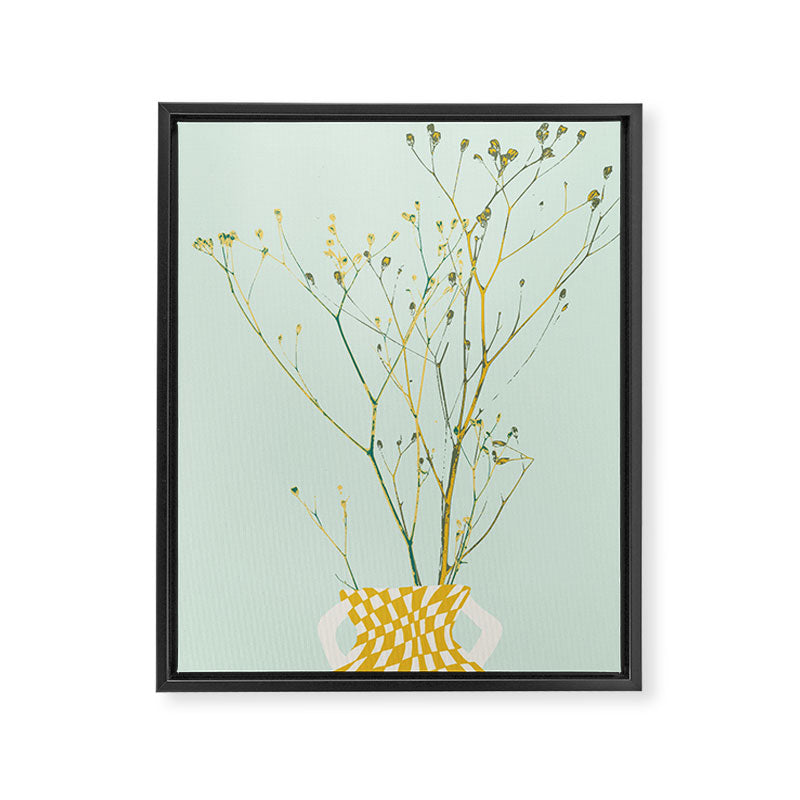 Plant based happyness Herb 2 still life Framed Canvas Print Gallery Image 6