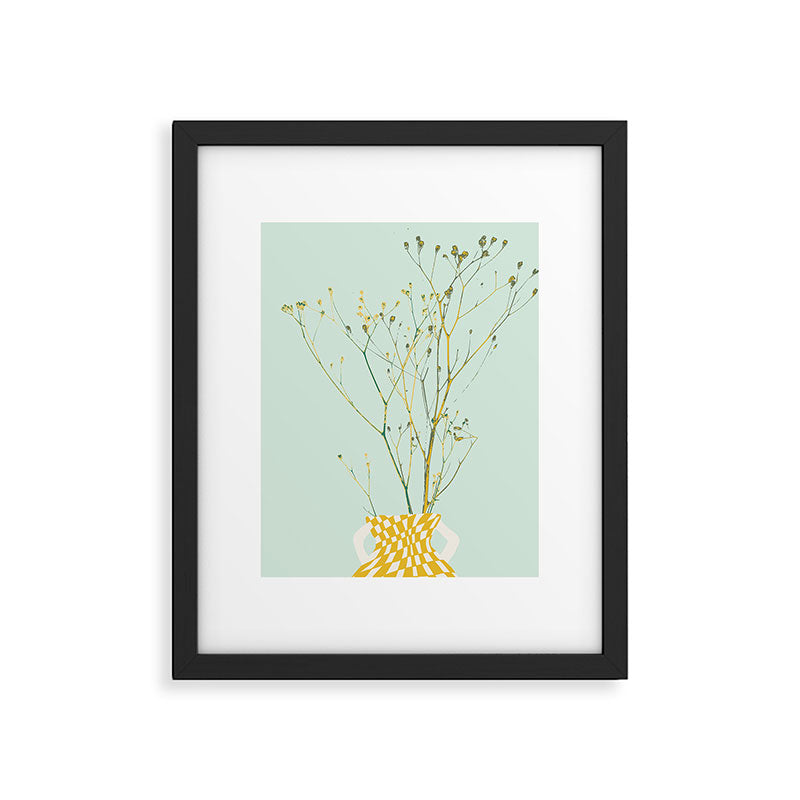 Plant based happyness Herb 2 still life Framed Art Print Gallery Image 5