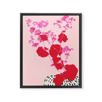 Plant based happyness lady's-mantle still life Framed Canvas Print Gallery Image 6
