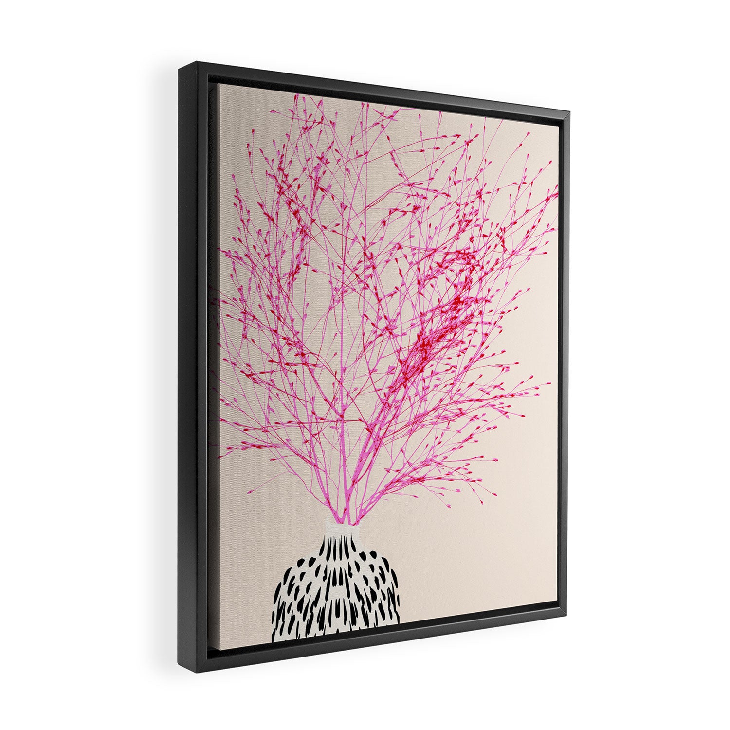Plant based happyness Millet still life Framed Canvas Print Gallery Image 2