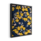 Popular floral pattern  - scandinavian style Framed Canvas Print Gallery Image 2