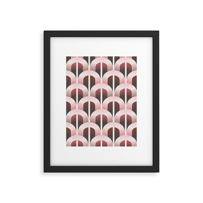 Red gate Framed Art Print Gallery Image 1
