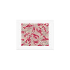 Red Lobster Viva Magenta Art Print Gallery Image 1
