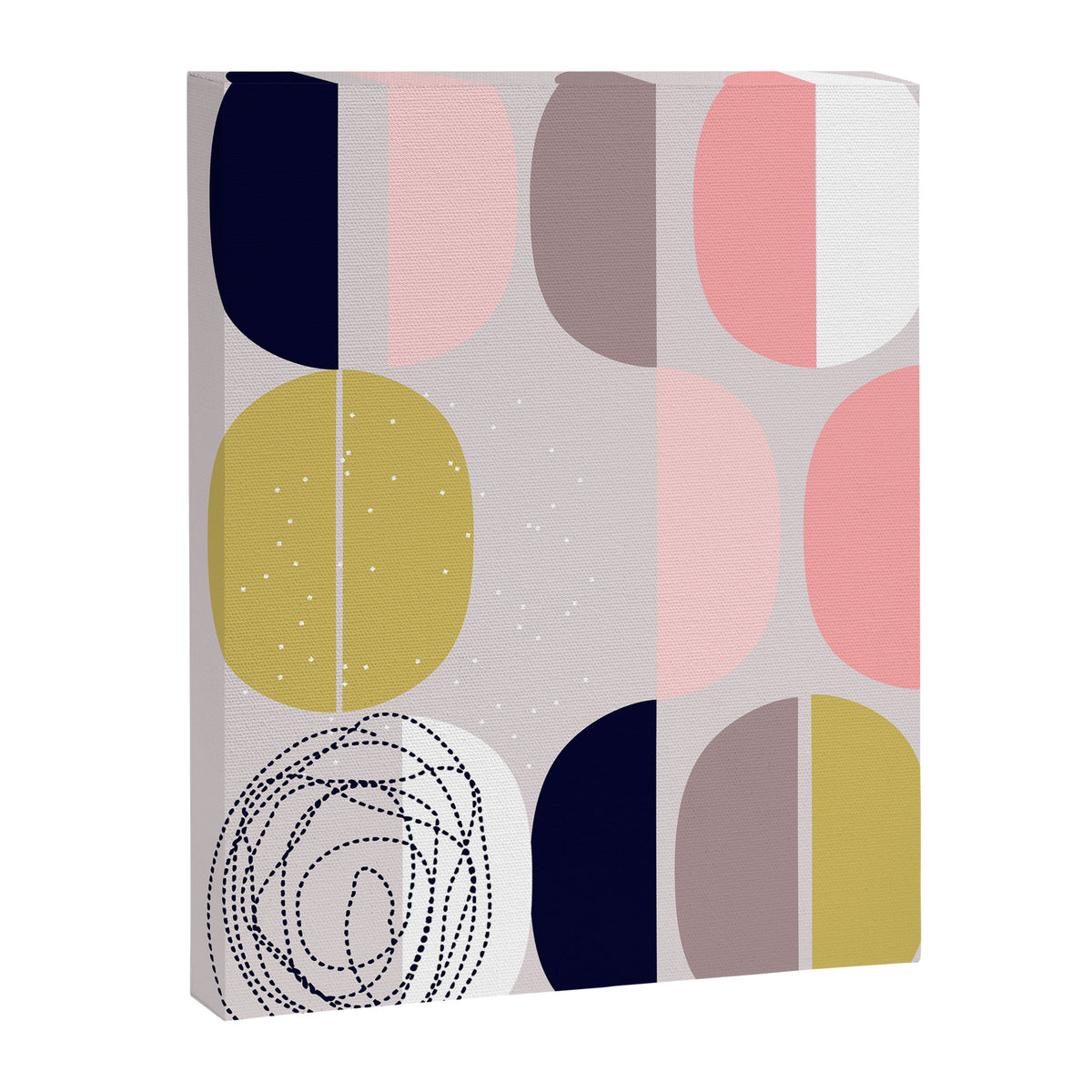 Scandinavian abstract Canvas Print Gallery Image 6