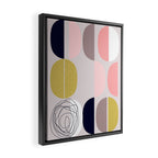 Scandinavian abstract Framed Canvas Print Gallery Image 2