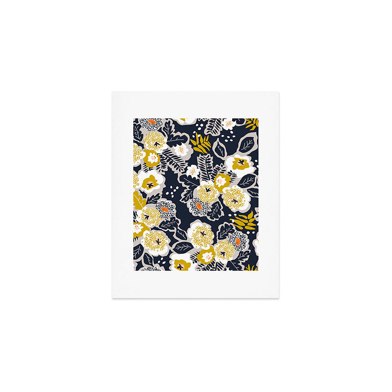 Scandinavian flowers greet you Art Print Gallery Image 1