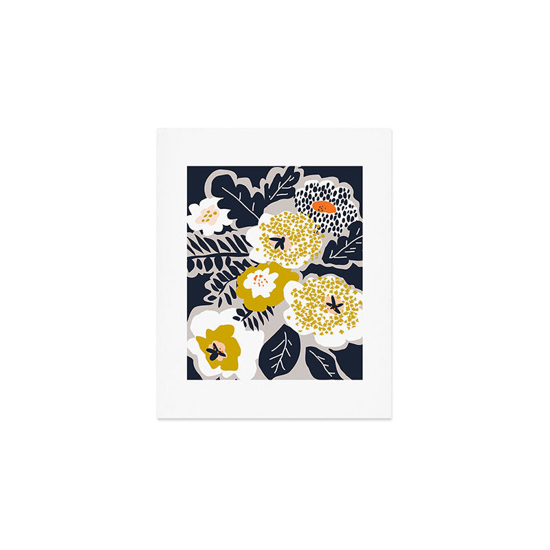 Scandinavian flowers greet you Art Print Gallery Image 1
