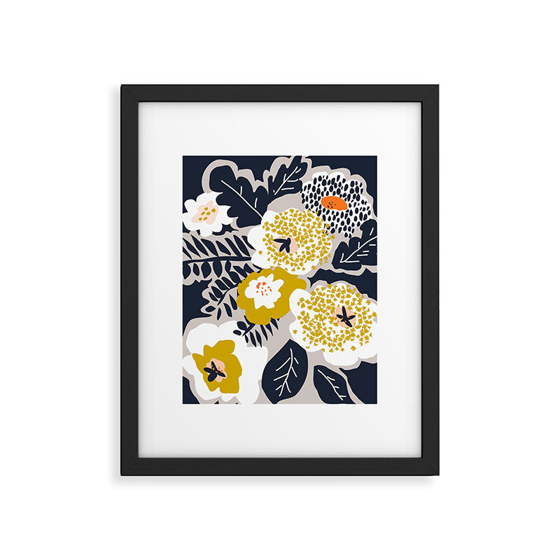 Scandinavian flowers greet you Framed Art Print Gallery Image 5