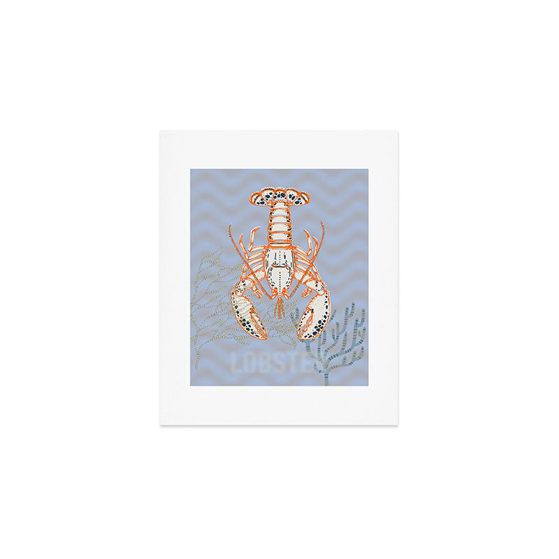 Sea life lobster Neptune's joy Art Print Gallery Image 1