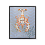 Sea life lobster Neptune's joy Framed Canvas Print Gallery Image 6