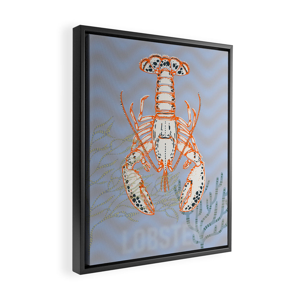 Sea life lobster Neptune's joy Framed Canvas Print Gallery Image 2