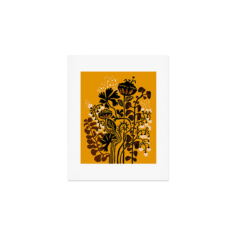 Stockholm garden autumn day Art Print Gallery Image 1