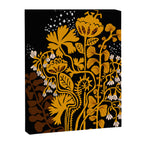 Stockholm garden autumn night Canvas Print Gallery Image 6