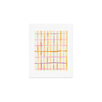 Summer lines orange Art Print Gallery Image 1