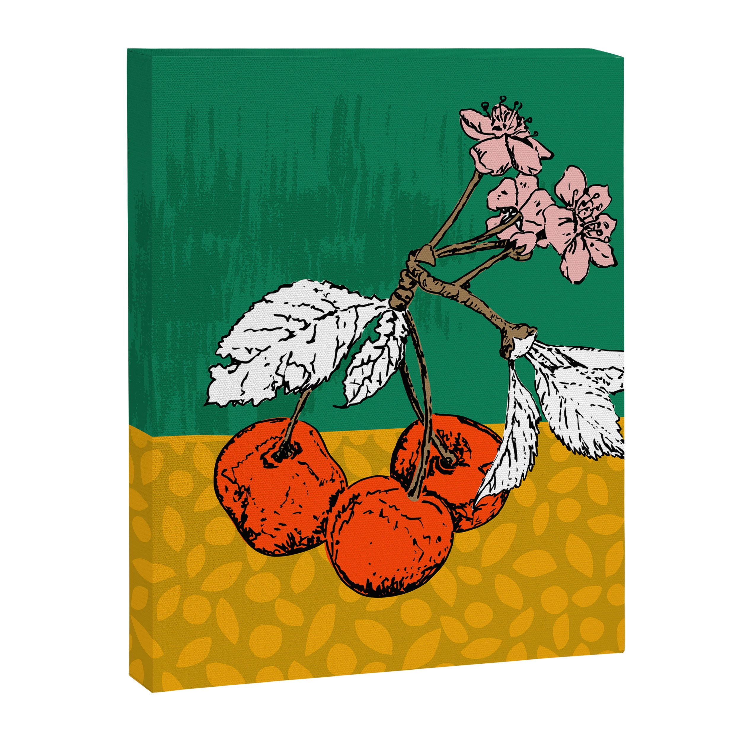 Super fruits - Cherry for Passion and love Canvas Print Gallery Image 8