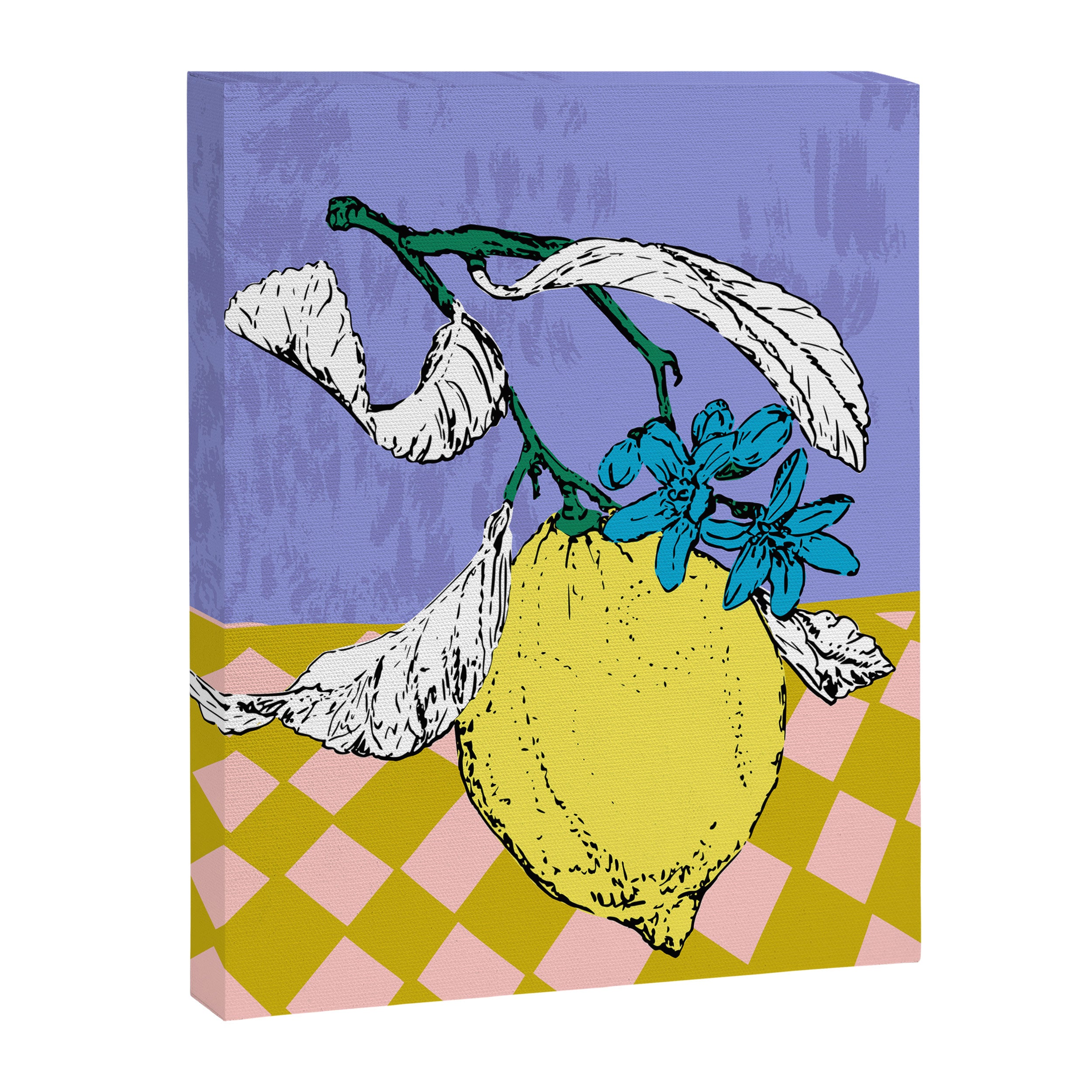 Super fruits - Lemon Fertility Canvas Print Gallery Image 8