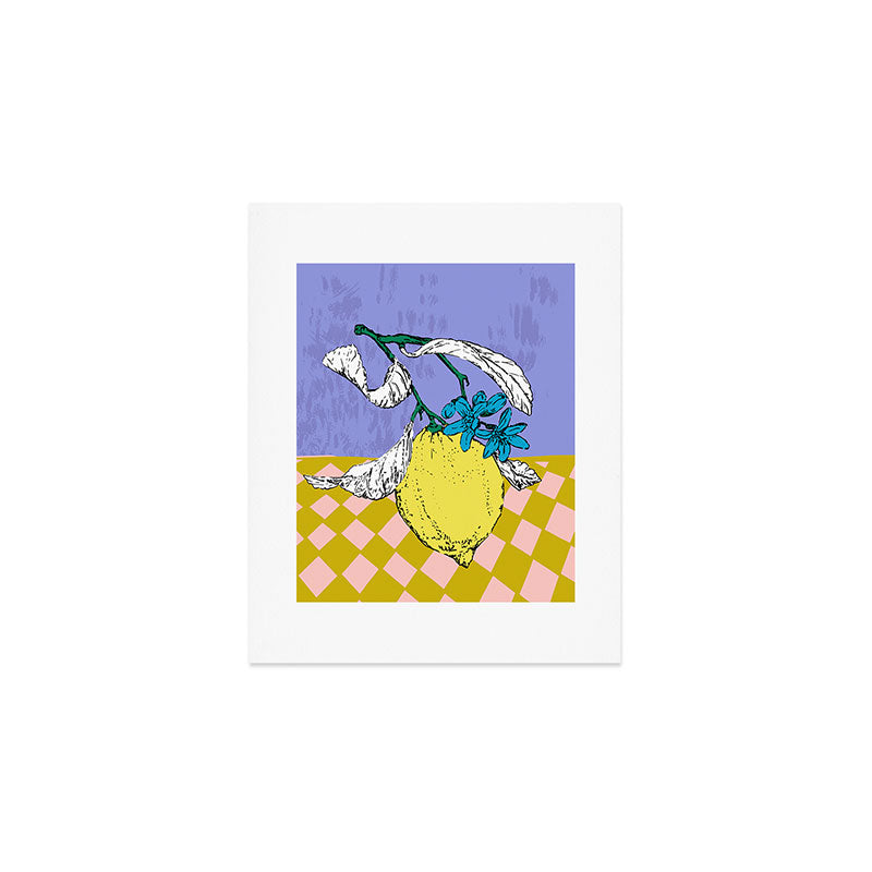 Super fruits - Lemon Fertility Art Print Gallery Image 1