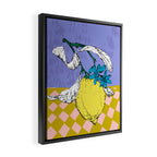 Super fruits - Lemon Fertility Framed Canvas Print Gallery Image 2