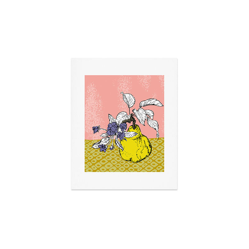 Super fruits - Pear  gift of the gods Art Print Gallery Image 1
