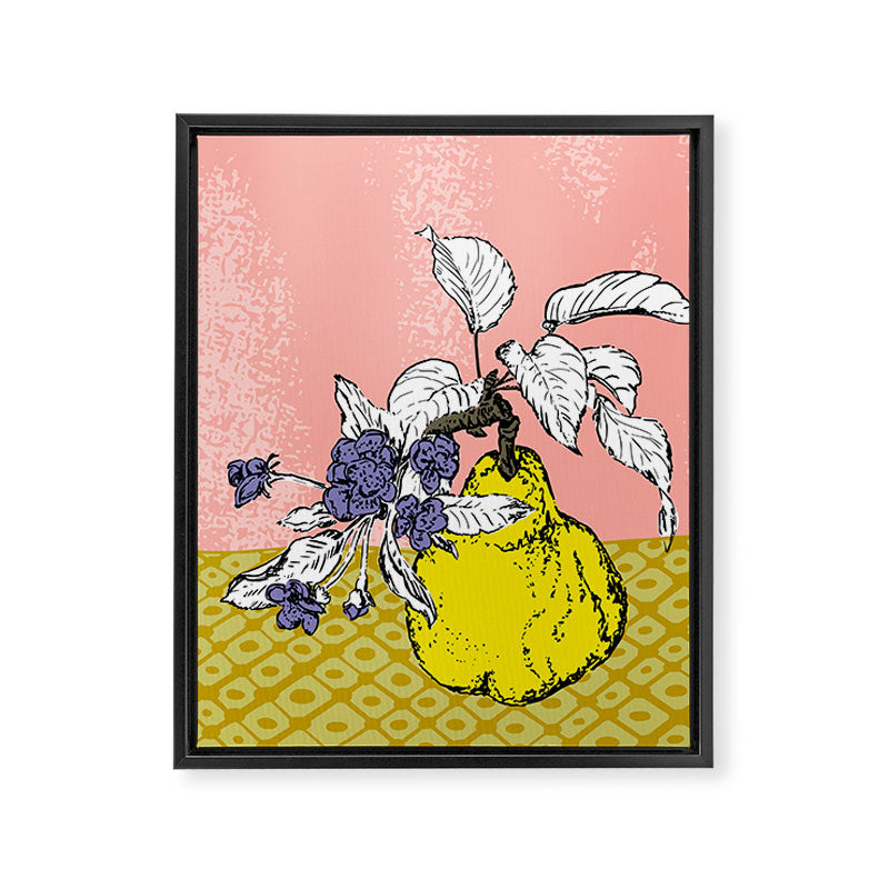 Super fruits - Pear  gift of the gods Framed Canvas Print Gallery Image 8