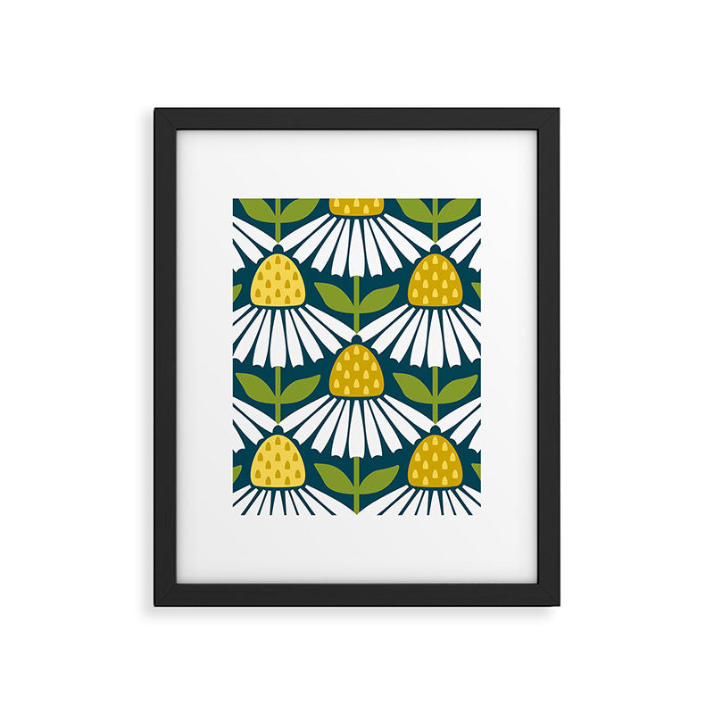 the daisies greet you Framed Art Print Gallery Image 5