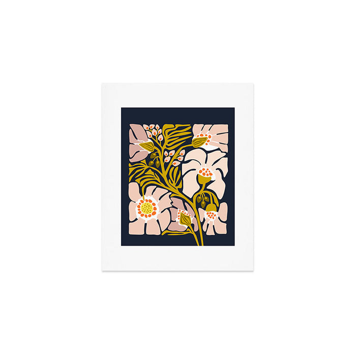 these flowers always fit - floral illustration Art Print Gallery Image 1