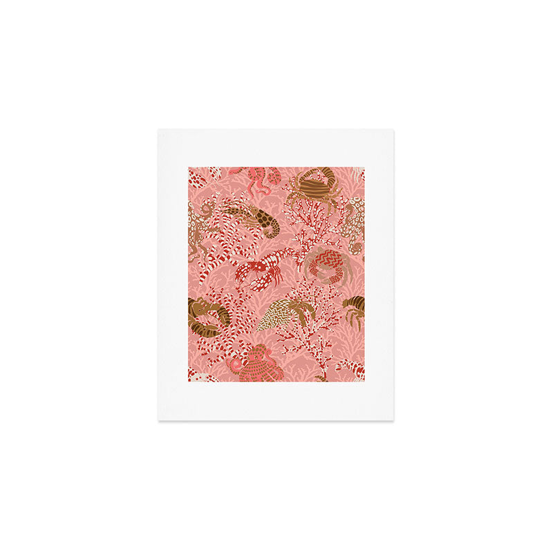 Vibrant coral reef Art Print Gallery Image 1