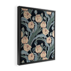 Victorian cottage nighty garden Framed Canvas Print Gallery Image 2